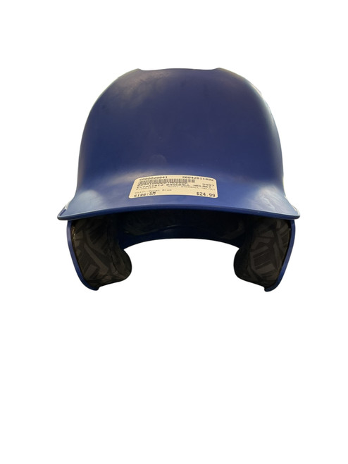Vist Large View of Product Image Which is Used Evoshield BASEBALL HELMET Batting Helmet No Mask Royal Blue SM