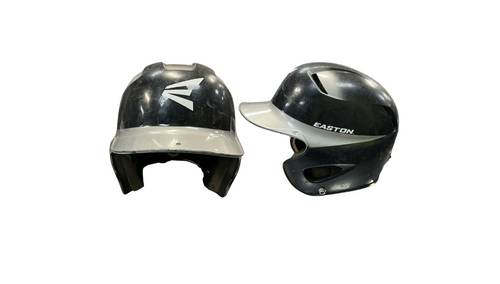 Vist Large View of Product Image Which is Used Easton BASEBALL HELMET Batting Helmet No Mask Black SM