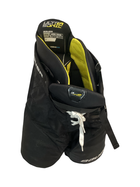 Vist Large View of Product Image Which is Used Bauer SUPREME ULTRA SONIC Youth Pant Black LG