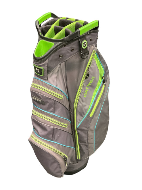 Vist Large View of Product Image Which is Used Datrek LITE RIDER II CART BAG Mens Cart Bag Green