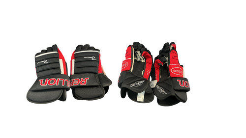 Vist Large View of Product Image Which is Used REBELLION 6500 Senior Gloves Black 15 1/2"