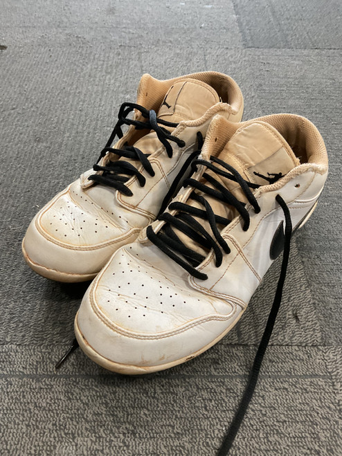 Vist Large View of Product Image Which is Used Nike AIR JORDAN BB/SB Cleats White Senior 8