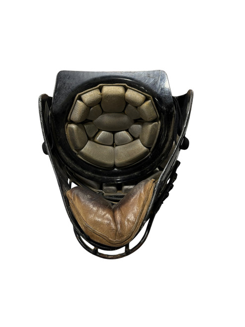 Vist Large View of Product Image Which is Used Rawlings HOCKEY MASK Catchers Helmet w/Mask Black One Size