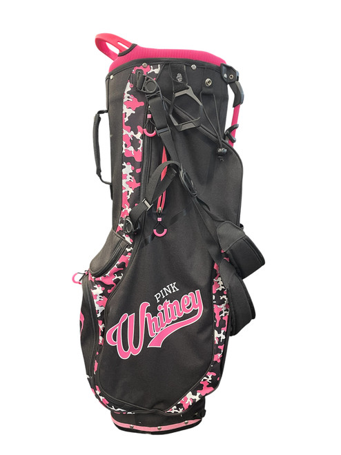 Vist Large View of Product Image Which is Used BARSTOOL PINK WHITNEY Womens Stand Bag Pink