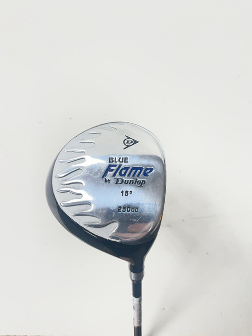 Vist Large View of Product Image Which is Used Dunlop BLUE FLAME Mens Fairway Wood RH 3 Wood