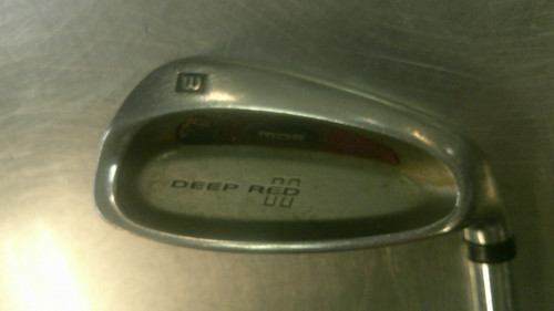 Vist Large View of Product Image Which is Used Wilson DEEP RED II Golf Wedge Mens RH Pitching Wedge