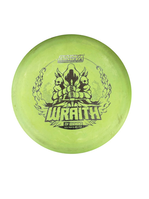Vist Large View of Product Image Which is Used Innova WRAITH Disc Golf Driver Green