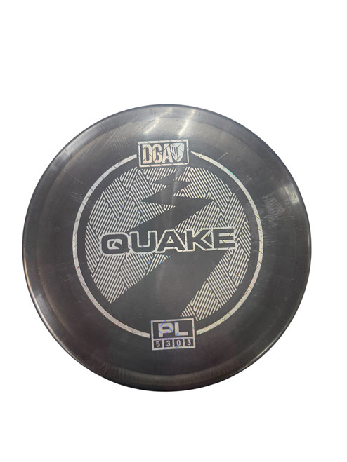 Vist Large View of Product Image Which is Used DGA QUAKE Disc Golf Driver Black
