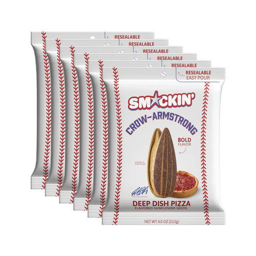 Vist Large View of Product Image Which is Deep Dish Pizza, Smackin Seeds