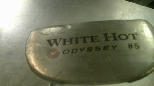 Vist Large View of Product Image Which is Used Odyssey WHITE HOT Mens Putter LH