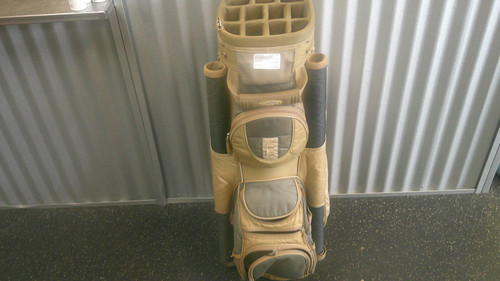 Vist Large View of Product Image Which is Used CROSSPETE Mens Cart Bag Brown