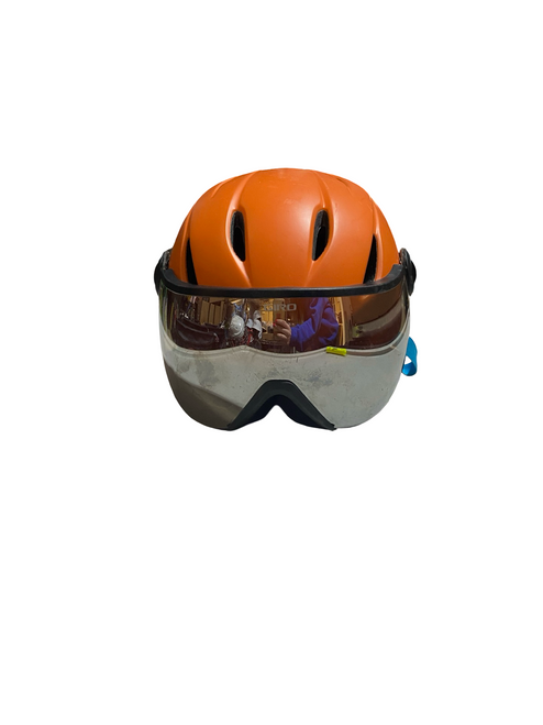 Vist Large View of Product Image Which is Used Giro BUZZ Snowsport Helmet Youth Orange XS
