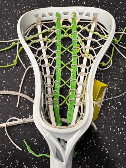 Vist Large View of Product Image Which is Used Brine ALLURE Womens Lacrosse Head White