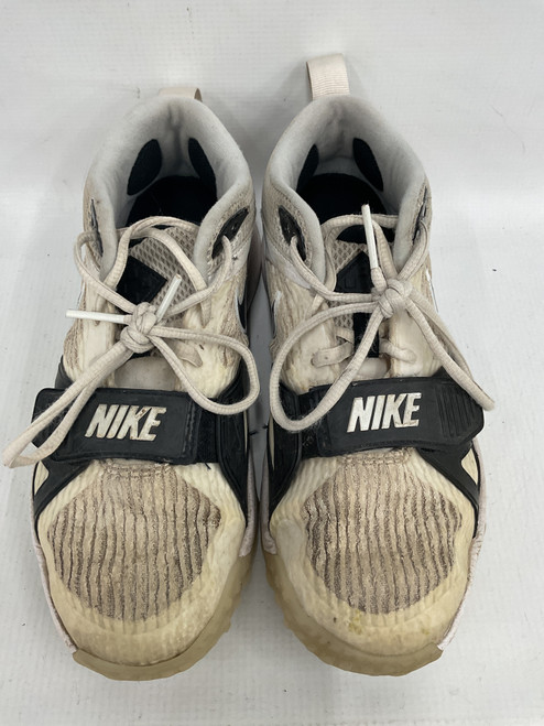 Vist Large View of Product Image Which is Used Nike AIR ZOOM DIAMOND BB/SB Cleats White Senior 6.5