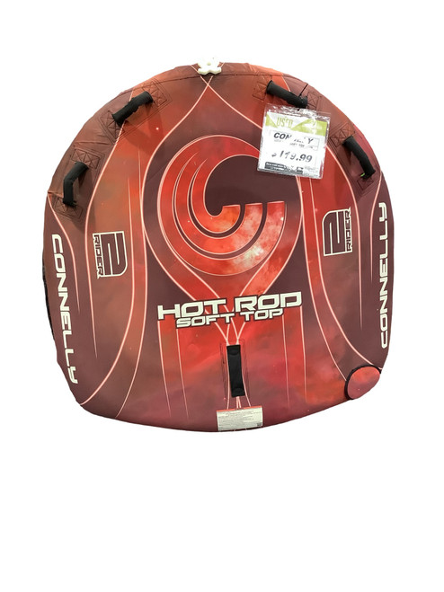 Vist Large View of Product Image Which is Used Connely HOT ROD SOFT TOP Two Person Tube Red 60"