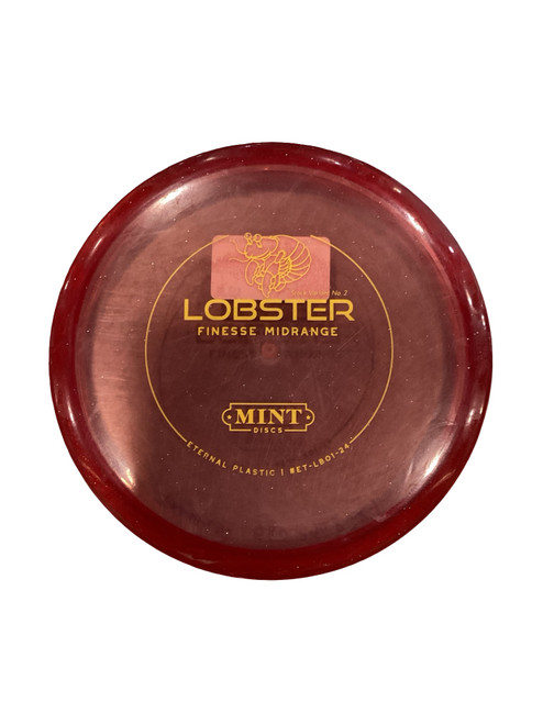Vist Large View of Product Image Which is Used Mint LOBSTER Disc Golf Mid Range Red 172g
