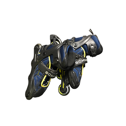 Vist Large View of Product Image Which is Used Schwinn ABEC 5 Junior Roller Quad Skates Black Adjustable