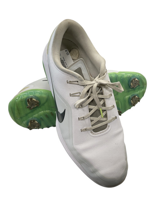 Vist Large View of Product Image Which is Used Nike Mens Golf Shoes White Senior 12
