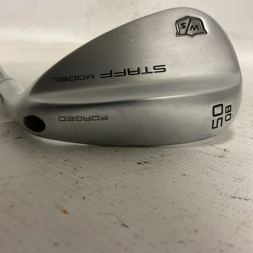 Vist Large View of Product Image Which is Used Wilson STAFF MODEL FORGED Golf Wedge Mens RH 50 Degree