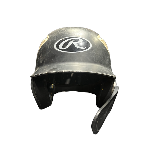 Vist Large View of Product Image Which is Used Rawlings JR Batting Helmet No Mask Black SM