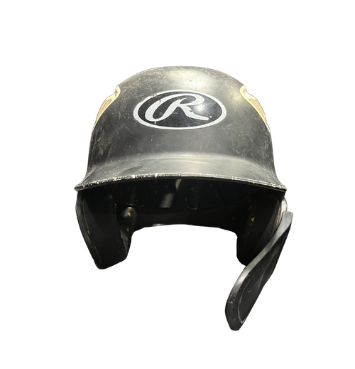 Vist Large View of Product Image Which is Used Rawlings JR Batting Helmet No Mask Black SM