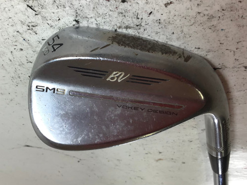 Vist Large View of Product Image Which is Used Titleist BV SM9 Golf Wedge Mens RH 54 Degree