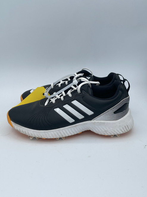 Vist Large View of Product Image Which is Used Adidas Mens Golf Shoes Black Senior 6.5