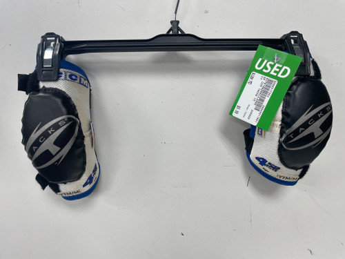 Vist Large View of Product Image Which is Used CCM TACKS Youth Elbow Pads MD