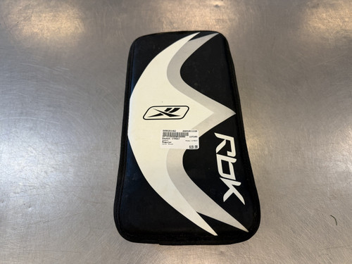 Vist Large View of Product Image Which is Used Reebok STREET Junior Goalie Blocker Black