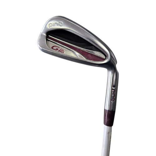 Vist Large View of Product Image Which is Used Ping G LE2 6 IRON Women Individual Iron RH 6 Iron