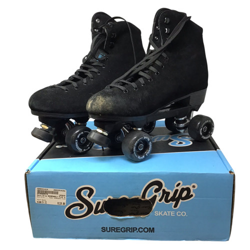 Vist Large View of Product Image Which is Used Sure Grip BOARDWALK PLUS Senior Roller Quad Skates Black Senior 11