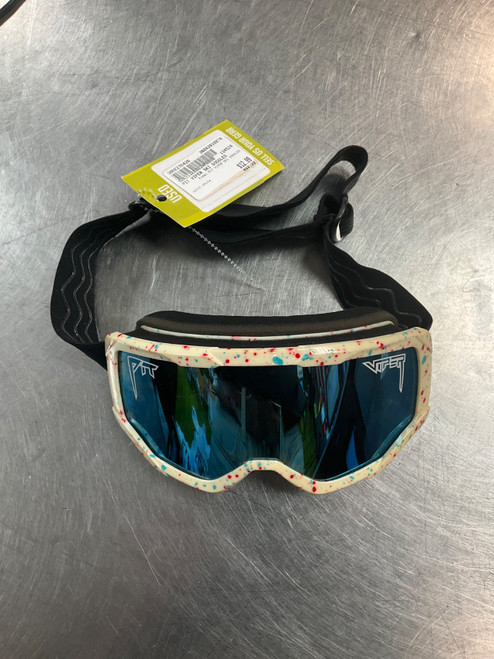 Vist Large View of Product Image Which is Used PIT VIPER SKI GOGGLES Snow Goggles Adult White