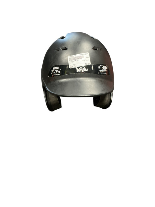 Vist Large View of Product Image Which is Used Victus HELMET Batting Helmet No Mask Black LG