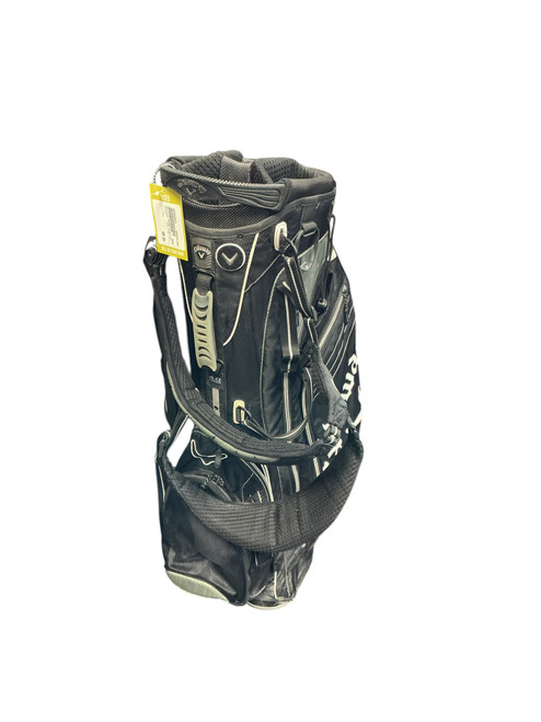 Vist Large View of Product Image Which is Used Callaway HYPER LITE 4.0 Mens Stand Bag Black