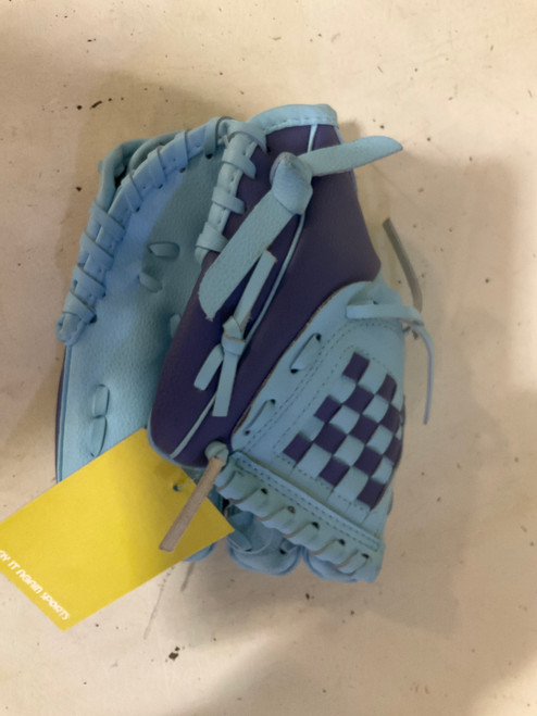 Vist Large View of Product Image Which is Used Marucci TBALL BB/SB Glove RH Throw Carolina Blue 9"