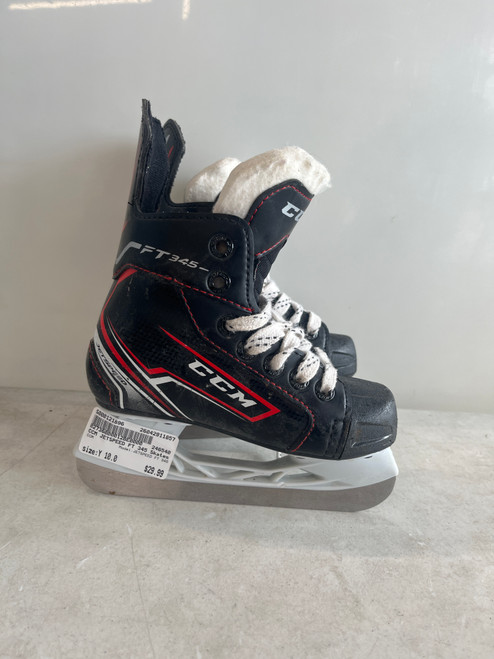 Vist Large View of Product Image Which is Used CCM JETSPEED FT 345 Youth Hockey Skate Youth 10.0