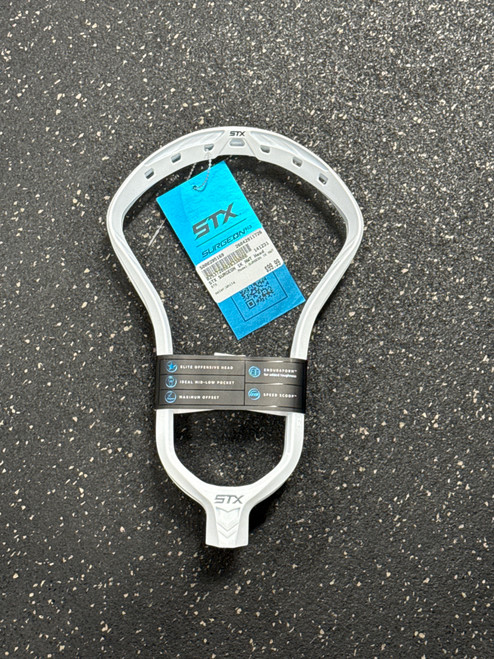 Vist Large View of Product Image Which is Used STX SURGEON 1K NWT Mens Lacrosse Head White