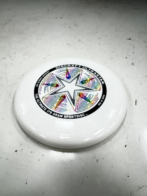 Vist Large View of Product Image Which is Used Discraft ULTRA STAR 175G ULTIMATE Other Golf Disc White