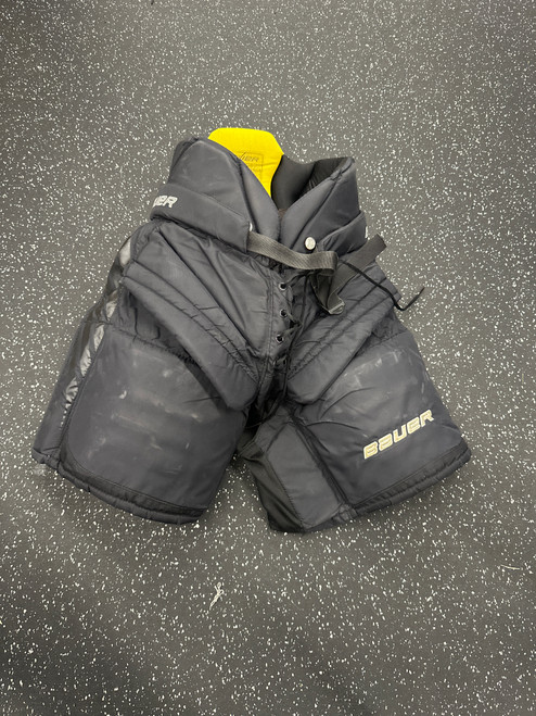 Vist Large View of Product Image Which is Used Bauer ONE .9 Inter Goalie Pant Black LG