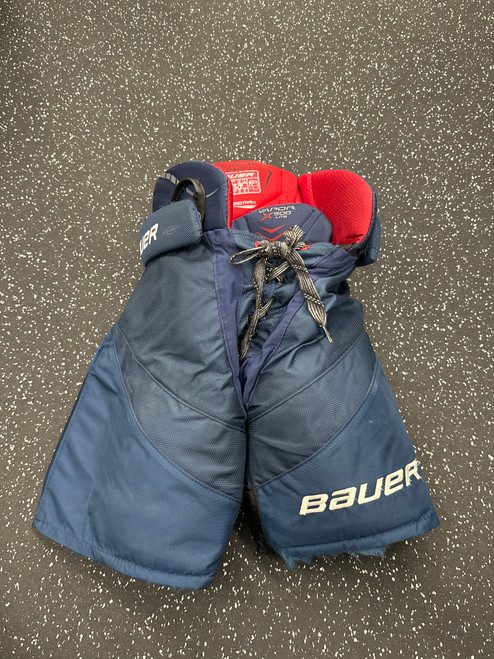 Vist Large View of Product Image Which is Used Bauer VAPOR X900 LITE Junior Pant Navy Blue SM