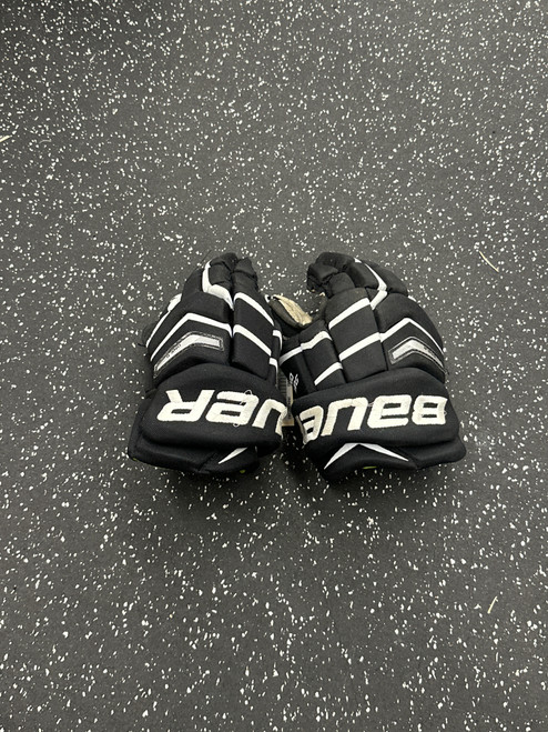 Vist Large View of Product Image Which is Used Bauer ONE.6 Intermediate Gloves Black 11"