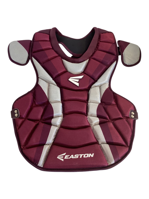 Vist Large View of Product Image Which is Used Easton FORCE CHEST PROTECTOR Catchers Chest Protector Black Adult