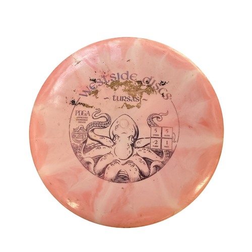 Vist Large View of Product Image Which is Used Westside TOURNAMENT TURSAS Disc Golf Mid Range Pink