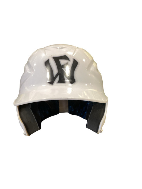 Vist Large View of Product Image Which is Used All Star BATTING HELMET Batting Helmet No Mask White M/L