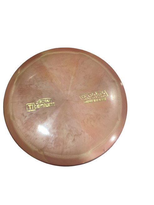 Vist Large View of Product Image Which is Used Discraft CICADA Disc Golf Driver Copper