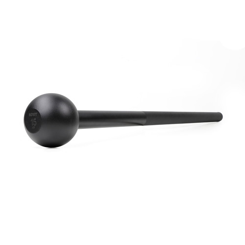 Vist Large View of Product Image Which is XPRT Fitness 15-pound Steel Macebell, Black