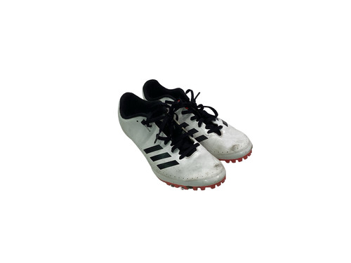 Vist Large View of Product Image Which is Used Adidas Track & Field Cleats Adult White Senior 10