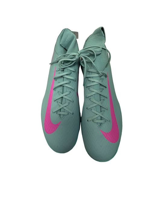 Vist Large View of Product Image Which is Used Nike Zoom Mercurial Superfly 10 Academy TF FQ8331-301 Mens Soccer Turf Shoes Carolina Blue Size 10.5 - Like New
