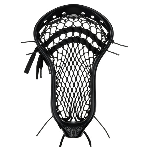 Vist Large View of Product Image Which is String King Mark 2F Faceoff Strung Head Black #0003134