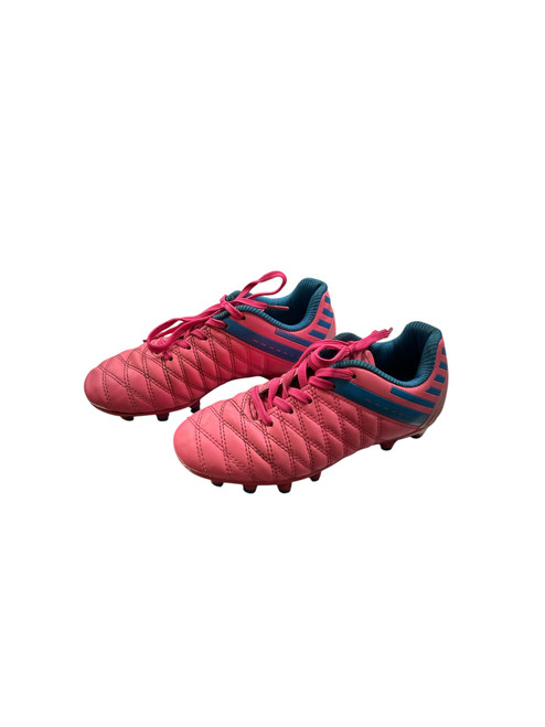 Vist Large View of Product Image Which is Used Soccer Cleats Pink Junior 01